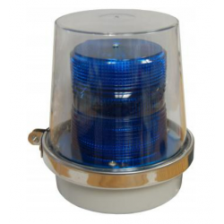 Alpha Communication BSTAR 24VDC Blue Outdoor Strobe Light with Cover