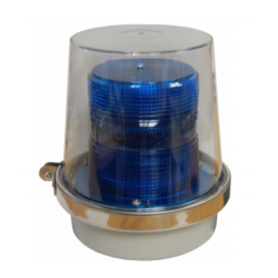 Alpha Communication BSTAR-M Blue Strobe Light with Marker LTS