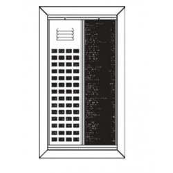 Alpha Communication CM491/ CM492 Apartment Intercom Speaker Entrance Panel