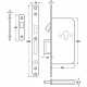 Hafele 911.26.350 Mortise Lock for Sliding Doors w/ Compass Bolt, Profile Cylinder