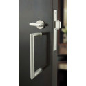Hafele 911.26. Sliding/Pocket Door Lock, ADA Compliant Mortise Lock with Deadbolt