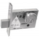 Hafele 911.79.868 Small Case Mortise Lock, Standard Deadbolt Lock Function, 4700 Series, Cylinder Lock