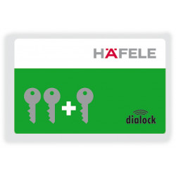Hafele 917.42.001 Programming Key Card for FL 210 Locking System, Tag-It-ISO, 54 x 86 mm