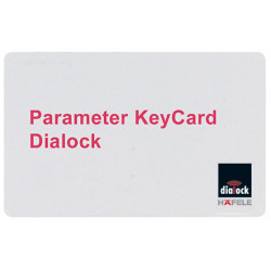 Hafele 917.42.039 Parameter Key Card, Dialock, Tag-It ISO