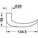 Hafele 917.63.610 Individual Components, Exterior Module, DT 700 & DT 710