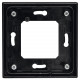 Hafele 917.91.293 Surface Mounting Plate, WRU 400, Black, Plastic