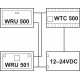 Hafele 917.91.100 Electronic Control Unit, WTC 100, Dialock, Tag-it ISO, 4 Relays