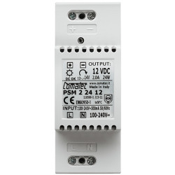 Hafele 917.93.012 DC Power Supply Unit, Regulated, Dialock, For Installation on Top Hat Rail