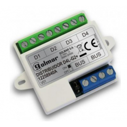 Alpha Communication D4L-G2/SMALL 4-Monitor G2+ System Splitter