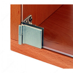 Richelieu FT2183130 Snap-In Hinge for Glass Door Recessed Within Furniture/Cabinet