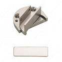 Richelieu 75040170 Recessed Reversible Pivot Hinge for Glass Door Within Furniture/Cabinet