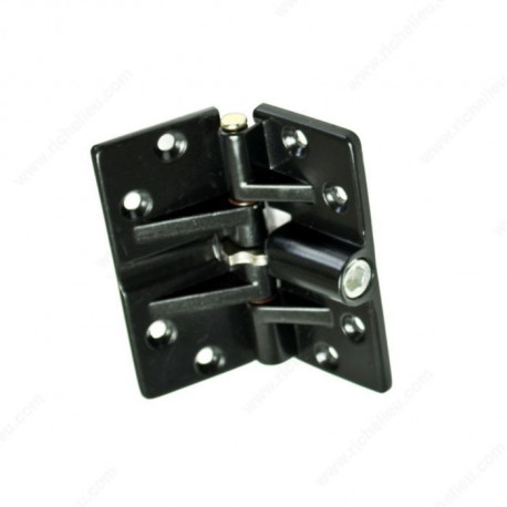 Richelieu 892105090 Adjustable Hinges for Folding Door - Black