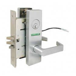 TownSteel TME MS Timer Lock with Electrified Mortise - Escutcheon - US26D