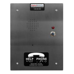 Alpha Communication RCB2400SF Refuge Call Box (AlphaRefuge 2400 Series)- Flush