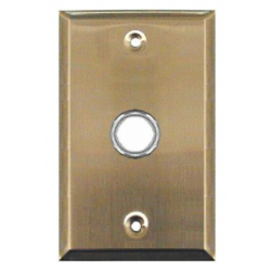 Alpha Communication SF113SS 1 Gang Wall Pushbutton Station- Stainless Steel