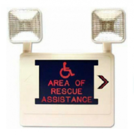 Alpha Communication SI004 Illuminated Area of Rescue Assistance Sign