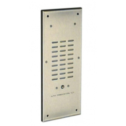 Alpha Communication VI402/001FSE Qwikbus Flush St. Steel Audio Door Station