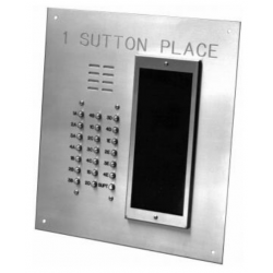 Alpha Communication VI402S VIP Series Stainless Steel Lobby Panel- Surface