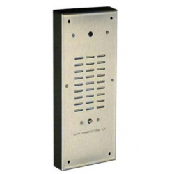 Alpha Communication VI402S001VFSE Qwikbus Surface St. Steel Video Door Station