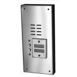 Alpha Communication VI644S VIP Series Stainless Steel Economy Style Lobby Panel- Surface