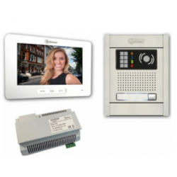 Alpha Communication VKGB2-7/1AF 1-Unit Touchscreen Video-Intercom Kit