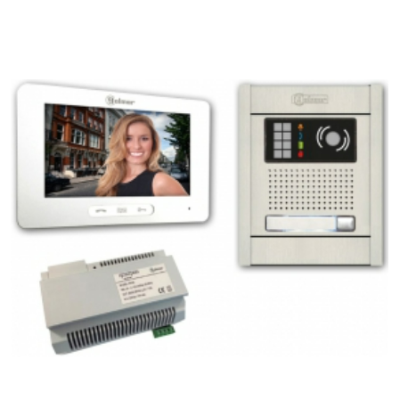 Alpha Communication VKGB2-7/1AF 1-Unit Touchscreen Video-Intercom Kit