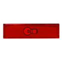 Alpha Communication 10510R Red Plastic Cap for 10520 Button