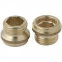 Brass Craft SC0831X Faucet Seat, American Standard, Lead-Free Brass, 1/2-In. x 20 Thread, 2-Pk.