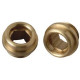 Brass Craft Service Parts SC0908X Faucet Seat, Central Brass, Lead-Free Brass, 1/2-In. x 24 Thread, 2-Pk.