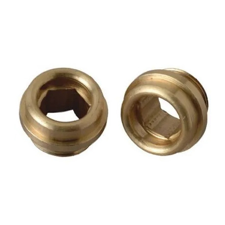 Brass Craft Service Parts SC0908X Faucet Seat, Central Brass, Lead-Free Brass, 1/2-In. x 24 Thread, 2-Pk.