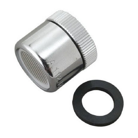 Brass Craft Service Parts SF0047X Faucet Aerator Fits Chicago Faucet With Outside Thread, Female, Chrome, 13/16-In. x 24