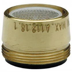 Brass Craft SF0205X Faucet Aerator, Male, Polished Brass, 15/16-In. x 27-Thread
