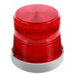 Alpha Communication 48SINRG520 24Vac Halogn Beacon-Red, 20W