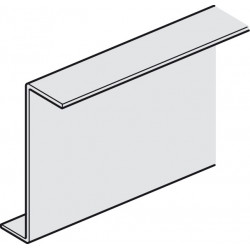 Hafele 943.55. Support Profile for Slido Fold 100-T Folding Wall, For Suspended Ceiling Tiles