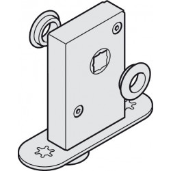 Hafele 943.55.071 Lock for Slido Fold 100-T Folding Wall, For Systems w/ Bottom Track