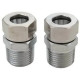 Brass Craft Service Parts 169038 Brass Compression Faucet Adapter, Lead Free, 1/2 MPT x 1/2 In. Inlet, 2-Pk.