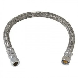 Brass Craft PSB873 Faucet Water Supply Line, Pigtail, 3/8 Compression x 3/8 Compression x 12-In.