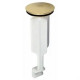 Brass Craft Service Parts 249-867 Bathroom Sink Pop-Up Drain Stopper, Polished Brass, 3-23/32 x 1-1/4 In.
