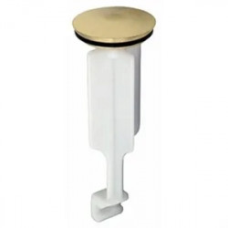 Brass Craft 249-867 Bathroom Sink Pop-Up Drain Stopper, Polished Brass, 3-23/32 x 1-1/4 In.