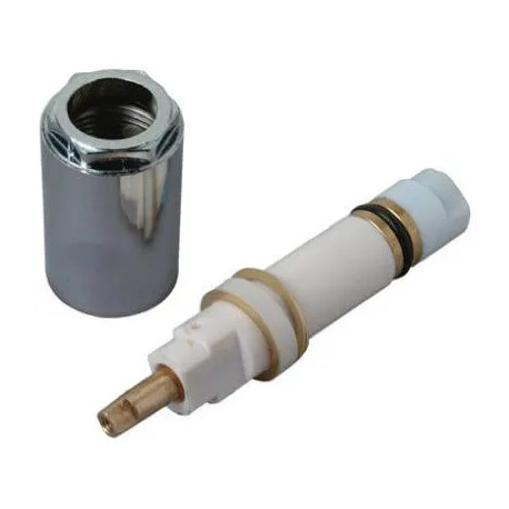 Brass Craft Service Parts SLD1350 D Mixet Faucet Cartridge, Single-Lever, Chrome Stem, 4.5-In.