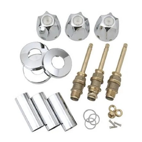 Brass Craft Service Parts SK0272 Tub & Shower Repair Kit For Price Pfister Verve Faucet, Chrome