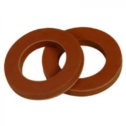 Brass Craft Service Parts SF0741 Red Rubber Washers, 2-Pk.