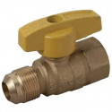 Brass Craft PSSC-60 Straight Gas Valve, 5/8-In. O.D. x 3/4-In. Female Pipe Thread