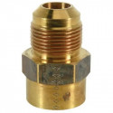 Brass Craft MAU1-10-12 K5 Gas Pipe Fitting, Brass, 15/16 OD x 3/4 In. FPT
