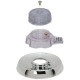 Brass Craft Service Parts SKD0210 D Mixet Tub & Sink Trim Kit, Single-Lever, Chrome