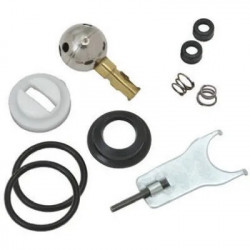 Brass Craft Service Parts SL0116 Delta Lavatory Sink & Tub & Shower Repair Kit, New Style Crystal Handles