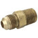 Brass Craft Service Parts PSSL-14 Gas Pipe Fitting, Male Union, Brass, 3/8 OD Flare x 3/8 In. MIP
