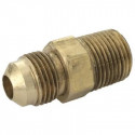 Brass Craft PSSL-14 Gas Pipe Fitting, Male Union, Brass, 3/8 OD Flare x 3/8 In. MIP