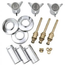 Brass Craft Service Parts SK0305 Tub & Shower Faucet Rebuild Kit For Sayco Space Age, Chrome