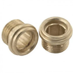 Brass Craft Service Parts 442822 Chrome Finish Handheld Swivel Connector With Pin Mount Connection